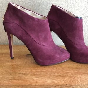 Never Worn - Nine West Suede Booties - 7.5